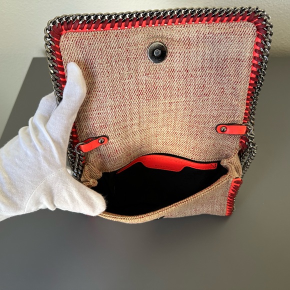 Stella McCartney Falabella Raffia / Wicker Crossbody - Picture 4 of 16